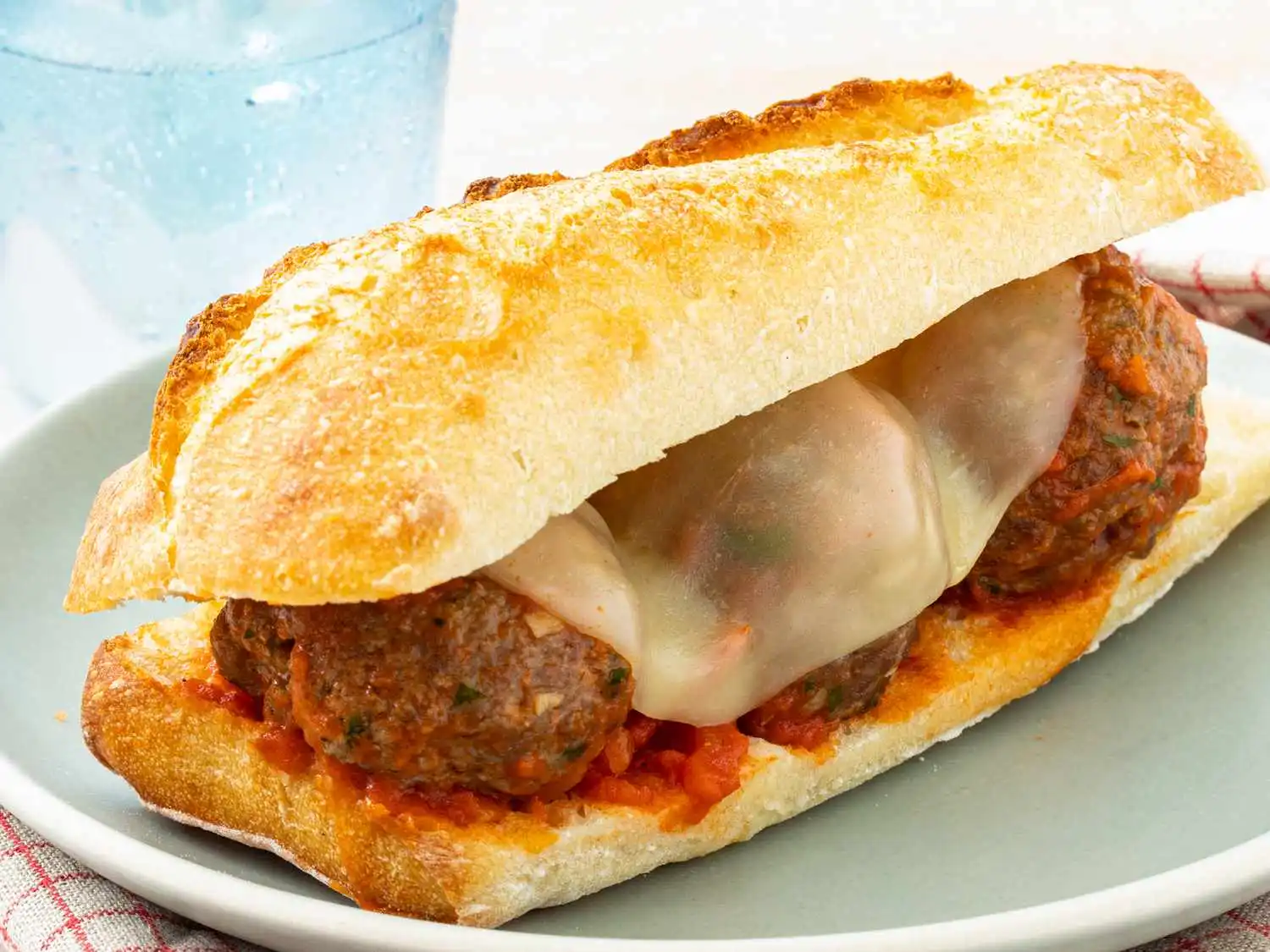Best Meatball Cheese Sandwich On French Baguette in Calgary, AB